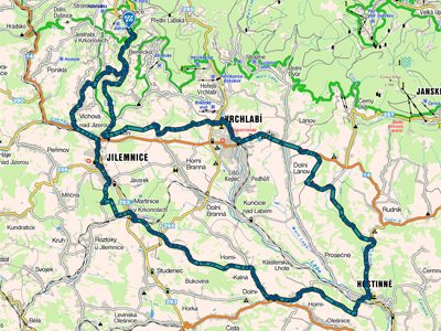 Mapa Vikrbike 2025