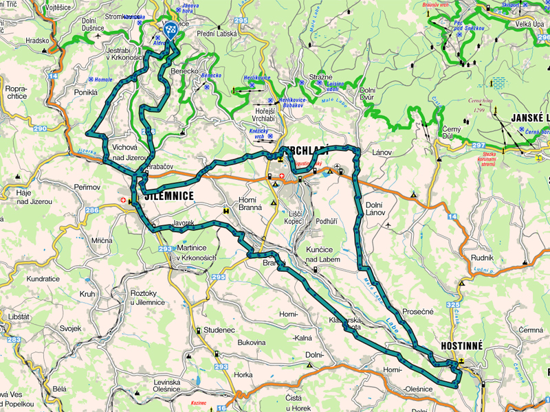 Mapa Vikrbike 2023